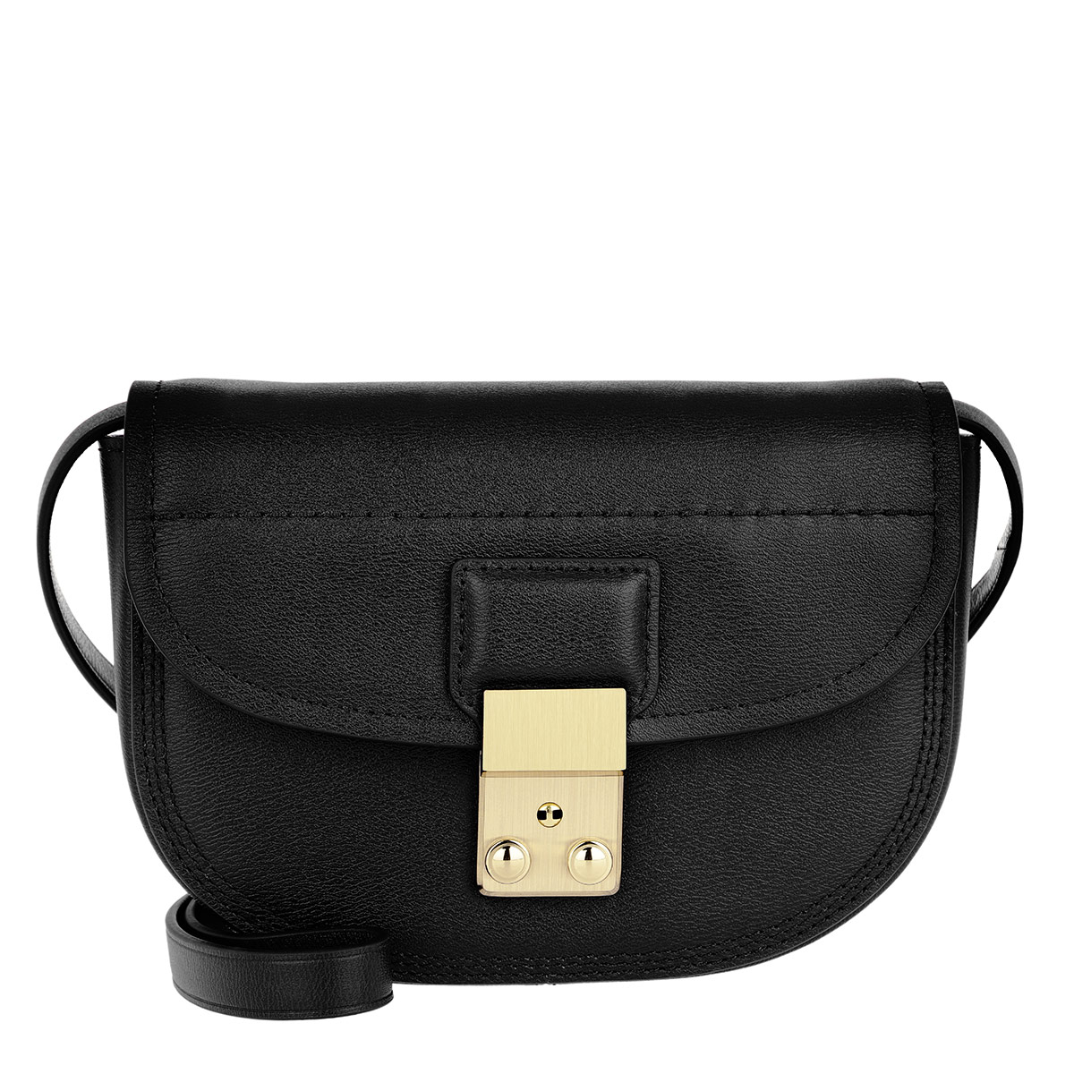 3.1 Phillip Lim Umhängetasche - Pashli Mini Saddle Belt Bag Black - in schwarz - für Damen