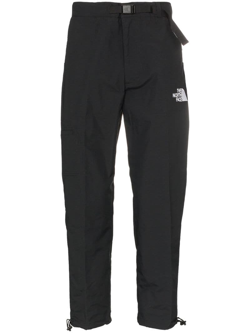 the north face train n logo track pants black