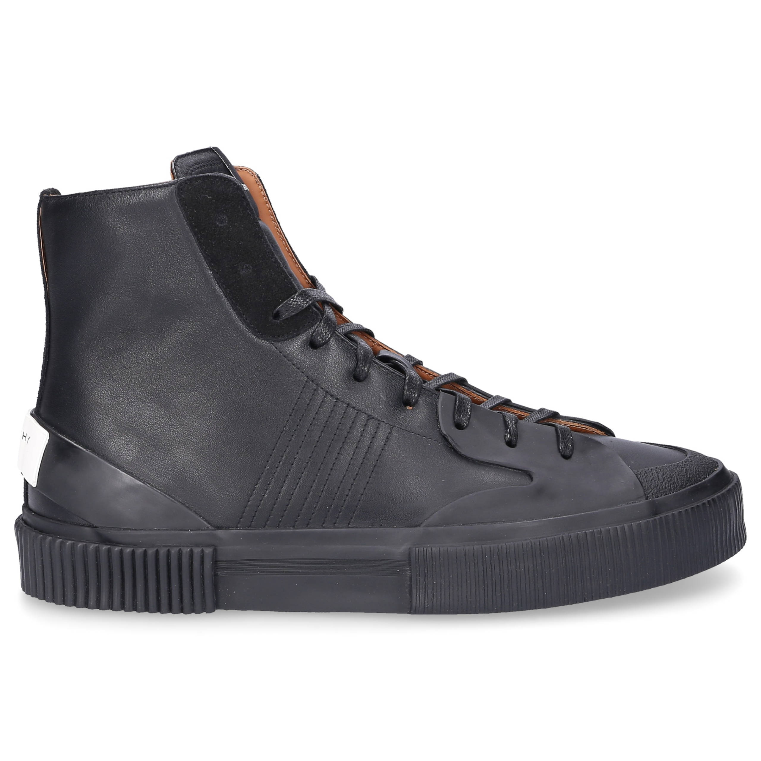 Givenchy Sneaker high HAUTE TENNIS LIGHT Kalbsleder Veloursleder schwarz