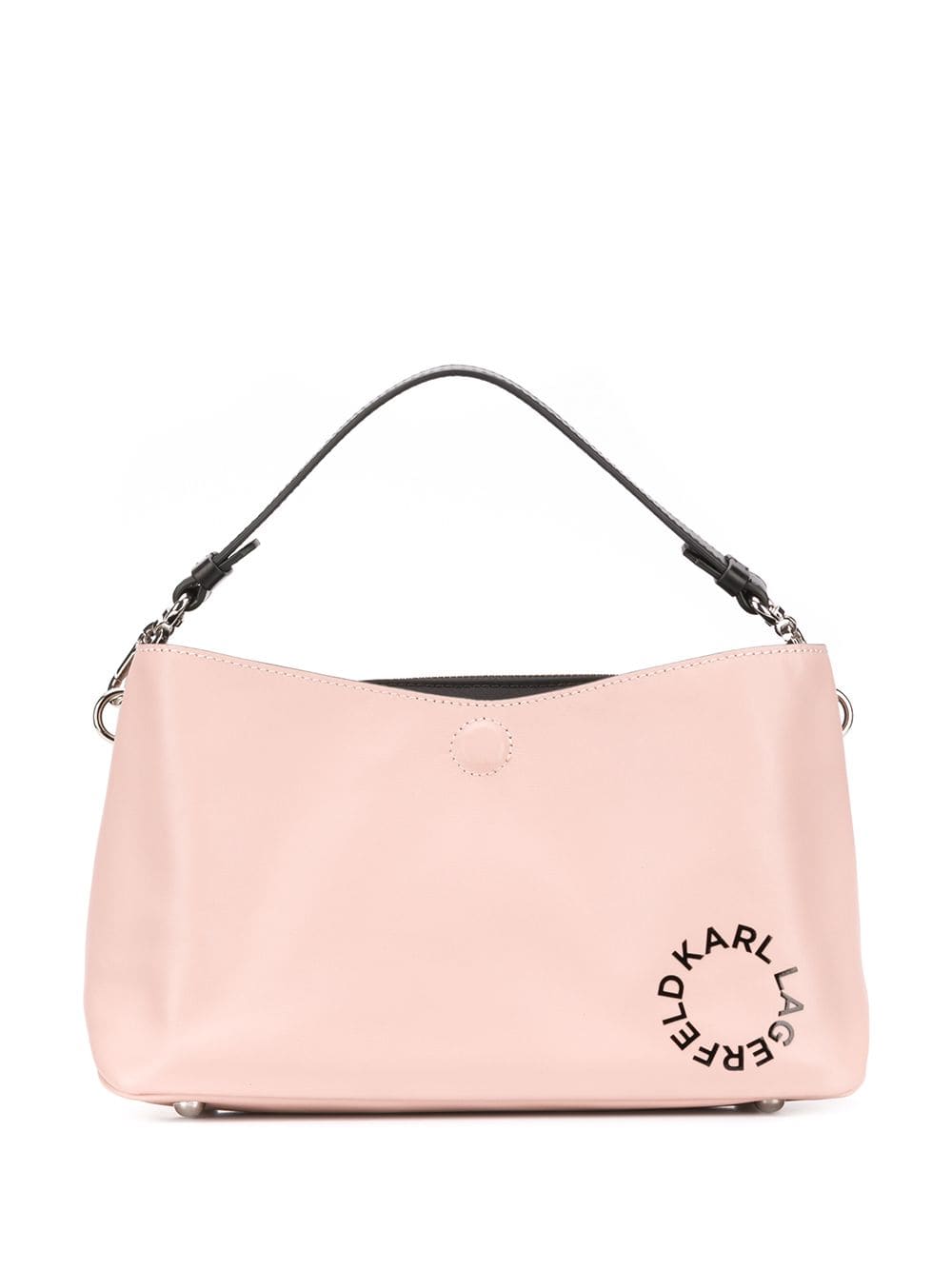 Karl Lagerfeld Handtasche Klassic In Leder Rosa Amazon De