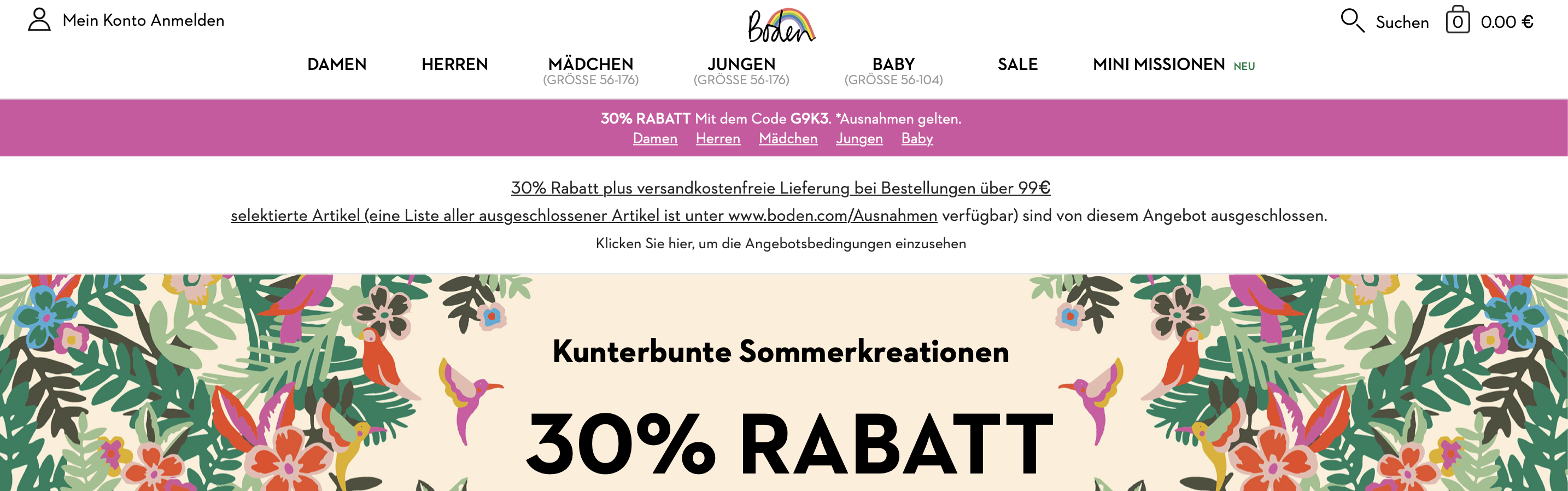 Boden de sale für Herren, Damen & Kinder