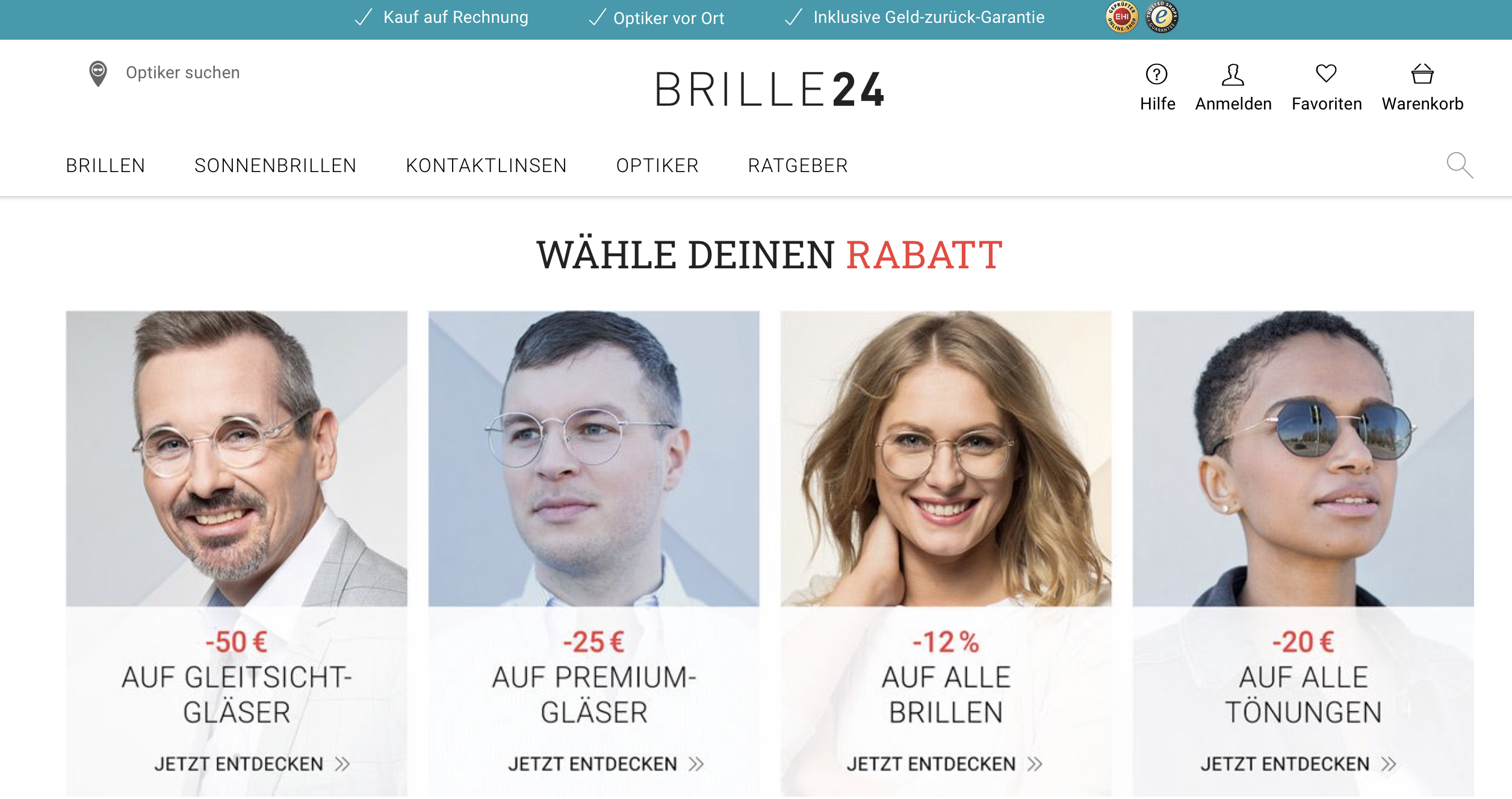 Brille24 Rabattcode