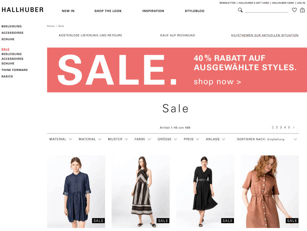 Hallhuber_online_shop_sale_kleider_matel_hallhuber_outlet_Sale