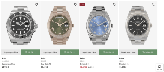 Chronex_de_chronext _rolex_chronext_uhren