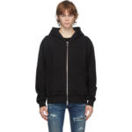 Amiri Black Shotgun Zip Hoodie