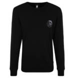 DIESEL Herren Sweatshirt - Rundhals-Sweater, Pullover, Logo, Schwarz, M