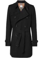 Burberry Trenchcoat aus Gabardine - Schwarz