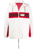 Gucci Jacke mit Webstreifen - Weiß