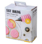 Birkmann Deko-Füller "Easy Baking", 2-tlg., schwarz/transparent