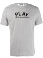 Comme Des Garçons Play T-Shirt mit Rundhalsausschnitt - Grau