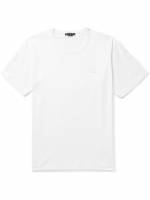 ACNE STUDIOS - Logo-Appliquéd Mélange Cotton-Jersey T-Shirt - Men - White - XS