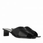 ATP Atelier Slipper & Pantoletten - Mid Heel Sandal - in schwarz - für Damen