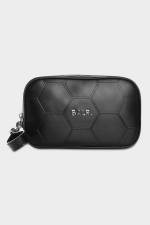 BALR. Hexagon AOP Embossed Leather Toiletry Kit