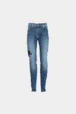 BALR. Leather Patch Jeans Slim