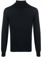 Dell'oglio Gerippter Rollkragenpullover - Grau