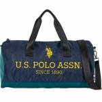 U.S. Polo Assn. Sporttasche "New Bump", Logo, für Herren, grün/navy