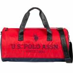 U.S. Polo Assn. Sporttasche "New Bump", Logo, für Herren, navy/rot