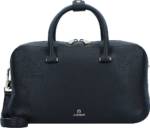 AIGNER, Milano Handtasche Leder 23 Cm in schwarz, Henkeltaschen für Damen