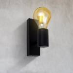 B.K.Licht LED Wandleuchte, Retro Wandlampe Vintage Wandspot matt Industrie Wohnzimmer Flur E27