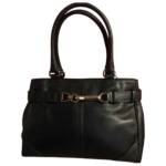 Coach Pebbled Leather Edie leather handbag