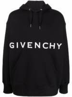 Givenchy Hoodie mit Logo - Schwarz