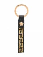 Versace Schlüsselanhänger mit Greca-Logo - Schwarz