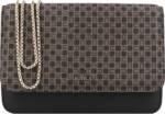 AIGNER, Fashion Clutch Tasche Rfid Leder 20 Cm in schwarz, Clutches & Abendtaschen für Damen