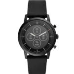 Fossil Herren Hybrid-Smartwatch "FTW7010", schwarz