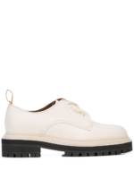 Proenza Schouler Oxford-Schuhe mit Blockabsatz - Weiß