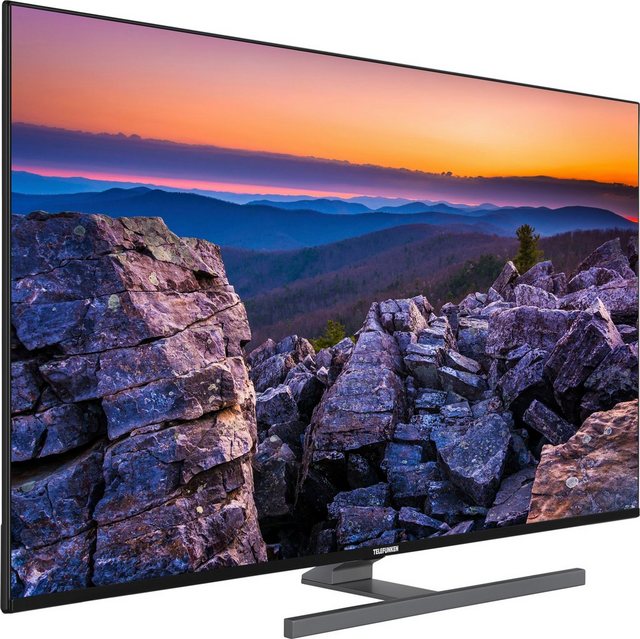 Telefunken D55V900M4CWH LED-Fernseher (139 cm/55 Zoll, 4K Ultra HD, Smart-TV, 9.0, HDR10, Dolby Vision, 36 Monaten Herstellerlangzeitgarantie)