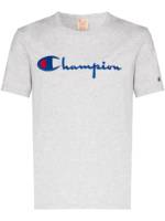 Champion T-Shirt mit Logo-Stickerei - Grau