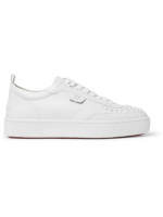 Christian Louboutin - Happyrui Spiked Leather Sneakers - Men - White - 39