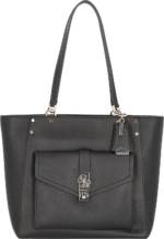 GUESS, Albury Shopper Tasche 41,5 Cm in schwarz, Shopper für Damen