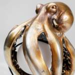 KARE Animal Octopus Tischleuchte in Gold