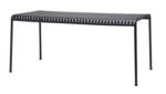 Palissade rechteckiger Tisch / 160 x 80 cm - R & E Bouroullec - Hay - Grau/Schwarz