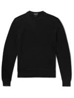 TOM FORD - Slim-Fit Cashmere Sweater - Men - Black - IT 46