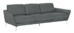 W.SCHILLIG Big-Sofa "softy", mit dekorativer Heftung im Sitz, Füße Chrom glänzend