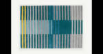 Weber getufteter Teppich mit Streifen 160 x 230 cm, Petrolblau - MADE.com