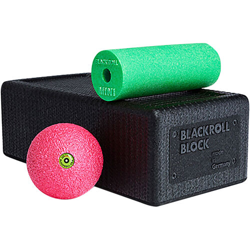 BLACKROLL Massagegeräte-Set Block, vielseitig einsetzbar, schwarz