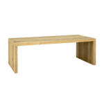 HAKU Möbel Couchtisch Holz eiche 120,0 x 60,0 x 40,0 cm
