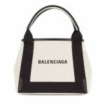 Balenciaga Tote - Borsa Navy Cabas XS AJ Polyamide - in white - für Damen