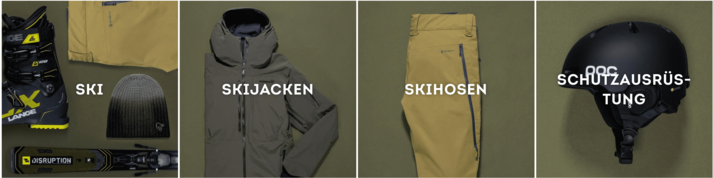 Herren Skimode-skioutfits