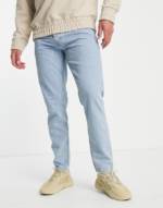 Pull&Bear - Baggy-Jeans im 90er-Stil in Blau