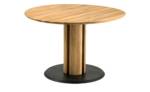 Woodford Säulentisch rund Rochelle ¦ holzfarben Ø: 120 Tische > Esstische > Esstische rund - Höffner