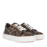 Christian Louboutin Sneakers - Vierissima Orlato Leopard Sneakers - in brown - für Damen