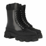 GANNI Boots & Stiefeletten - Boots Brush Off & Nylon - in black - für Damen