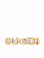 Gucci Armband mit Logo-Schild - Weiß