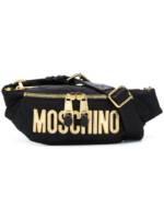 Moschino Gürteltasche mit Logo - Schwarz
