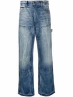 AMIRI Jeans mit Bleach-Effekt - Blau