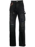 AMIRI Jeans mit Distressed-Detail - Schwarz